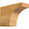 Ekena Millwork Huntington Rough Sawn Rafter Tail, Western Red Cedar, 4"W x 8"H x 12"L RFT04X08X12HUN00RWR - alternate 1